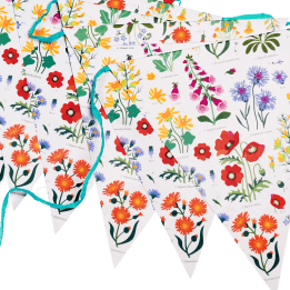 Party bunting (12 flags) - Wild Flowers
