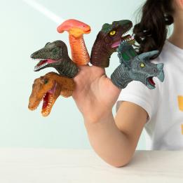 Animal finger puppets (set of 5) - Dinosaur