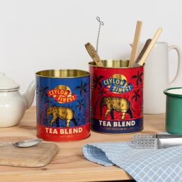 Medium storage tins (set of 2) - Ceylon Finest