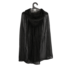 Children's glitter cape - Black