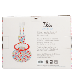 Children's melamine dinner set (5 pieces) - Tilde