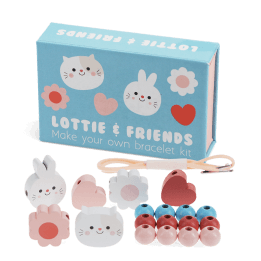 Wooden bead bracelet kit - Lottie and Friends