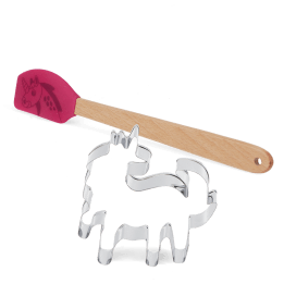 Cookie cutter & spatula - Unicorn