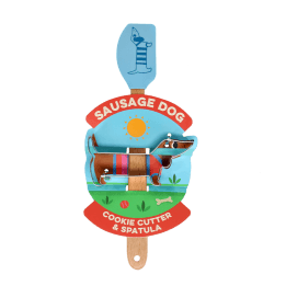 Cookie cutter & spatula - Sausage Dog