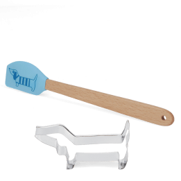 Cookie cutter & spatula - Sausage Dog