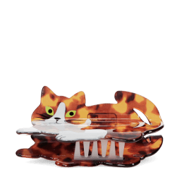 Hair claw clip - Cat
