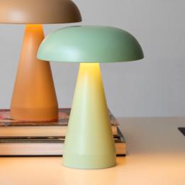 Dimmable mushroom touch lamp - Mint green