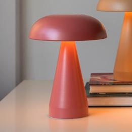 Dimmable mushroom touch lamp - Peach