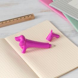 Sausage dog shaped pen - Pink