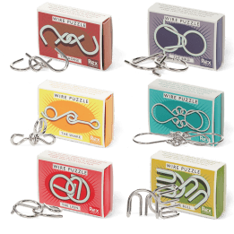 Wire puzzles - Assorted