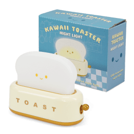 USB rechargeable dimmable night light - Kawaii Toaster