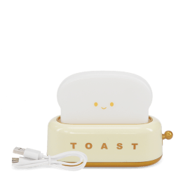 USB rechargeable dimmable night light - Kawaii Toaster