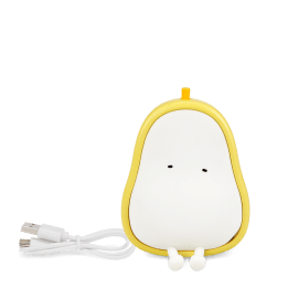 USB rechargeable dimmable night light - Kawaii Pear
