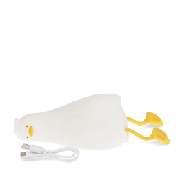 USB rechargeable dimmable night light - Lazy Duck