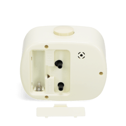 Retro alarm clock - Ivory white