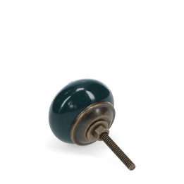 Ceramic drawer knob - Blue