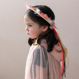 Fairy garland crown - Fairies in the Garden