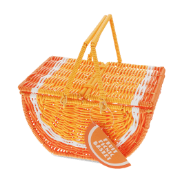 Little fruit picnic basket - Orange