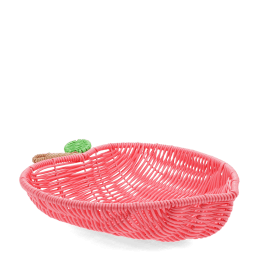 Summer fruit woven basket - Strawberry