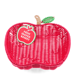Summer fruit woven basket - Apple