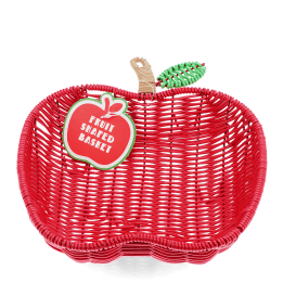 Summer fruit woven basket - Apple