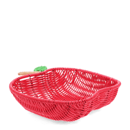 Summer fruit woven basket - Apple