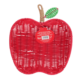 Summer fruit woven basket - Apple