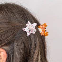 Mini hair claw clips (set of 2) - Sea creatures