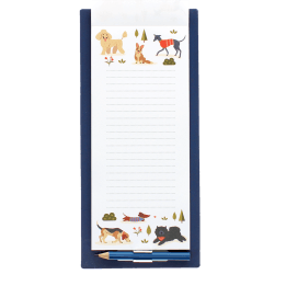 Magnetic Shopping List - Dog Park