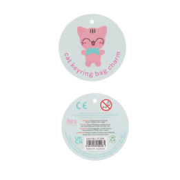 Keyring bag charm - Cat