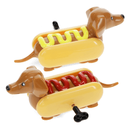 Wind-up racers (set of 2) - Hot Dog
