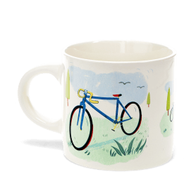 Ceramic mug - Cyclist
