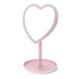 Light up vanity mirror - Heart
