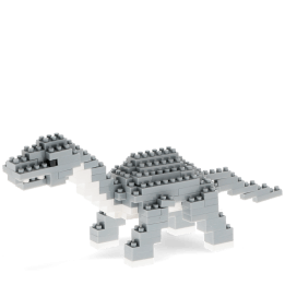 completed diplodocus model kit