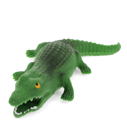 Green squeezy crocodile