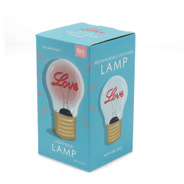 USB rechargeable light bulb lamp - Love