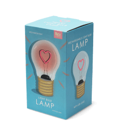 USB rechargeable light bulb lamp - Heart