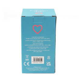 USB rechargeable light bulb lamp - Heart