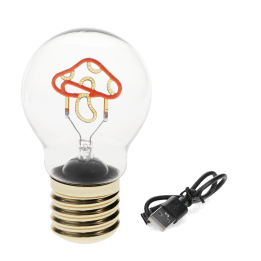 USB rechargeable light bulb lamp - Mushroom