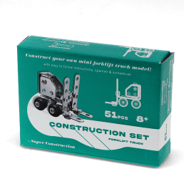 Box of a forklift truck construction set 