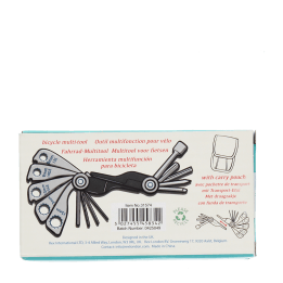 back if cyclist multi-tool set packaging showing multilingual descriptions