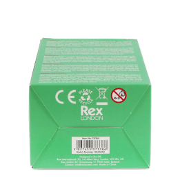 Base of rabbit night light packaging box showing barcode and safety warnings