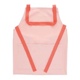 Two-tone utility apron - Pink
