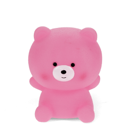 Pink teddy bear night light