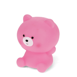 Pink teddy bear night light