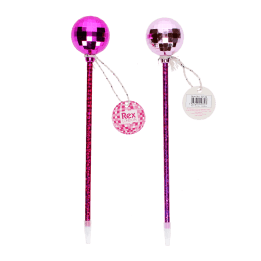 Disco pen ball in pink