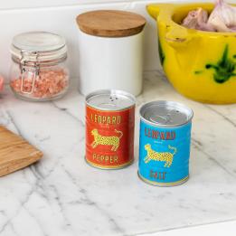 Leopard Salt And Pepper Shakers