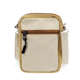 Back of the crossbody bag with a zip pocket 