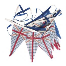 Gingham Union Jack Bunting