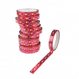 Hearts Gift Tape X 12